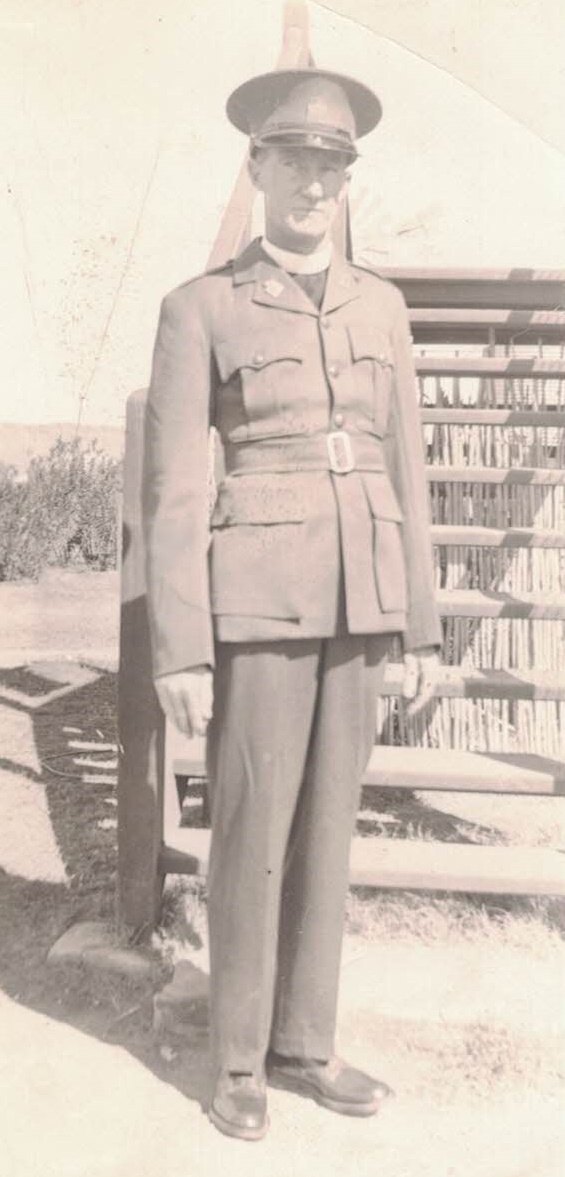 The war forced Father Smith to become an Army Chaplain supporting the growing number of soldiers being stationed in Alice Springs as the Japanese threat from the north edges closer.