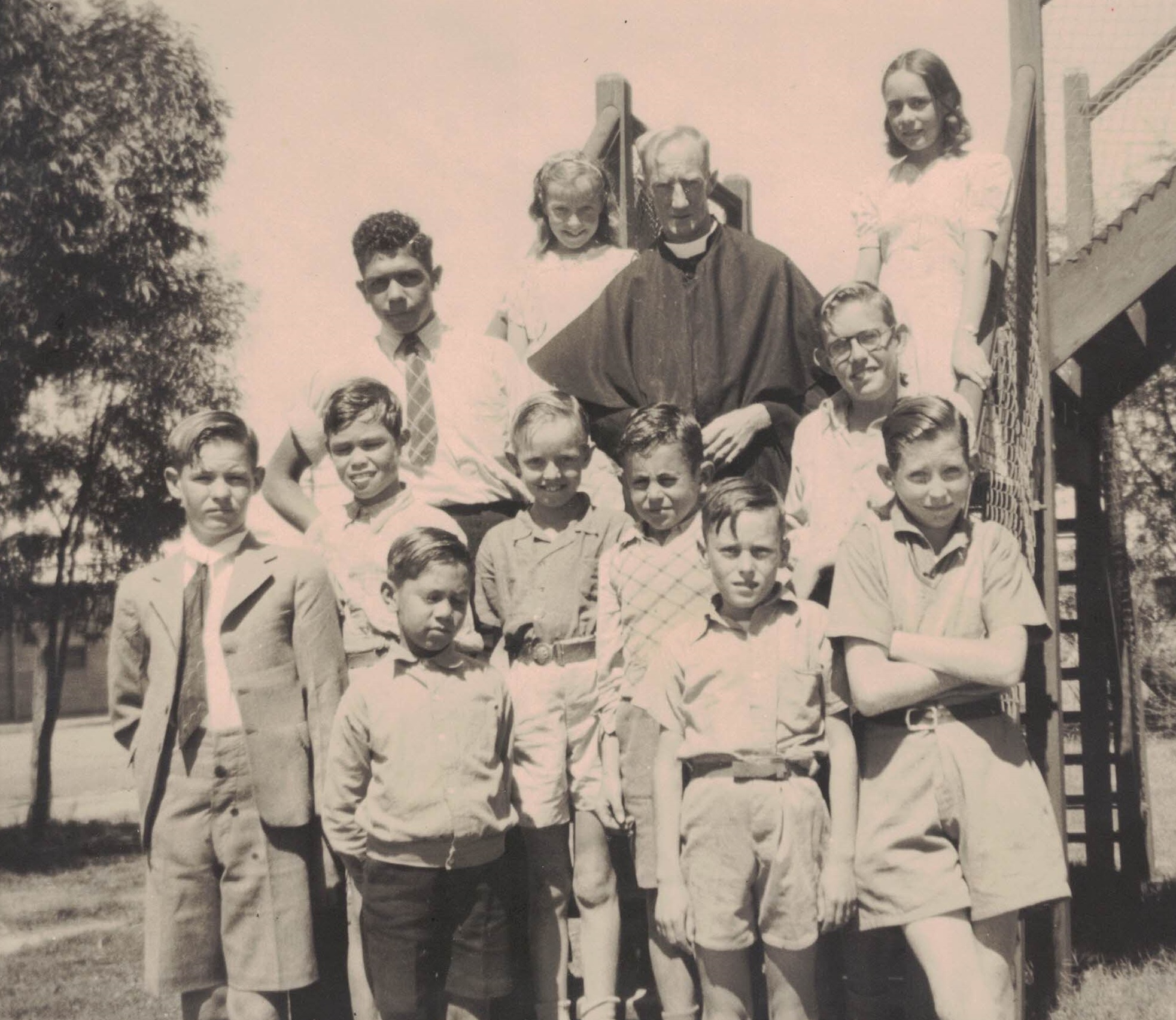 1944 – Group of children who resided at St John’s Hostel, Alice Springs