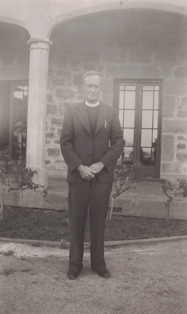 1948 – Father Smith standing outside St Francis House