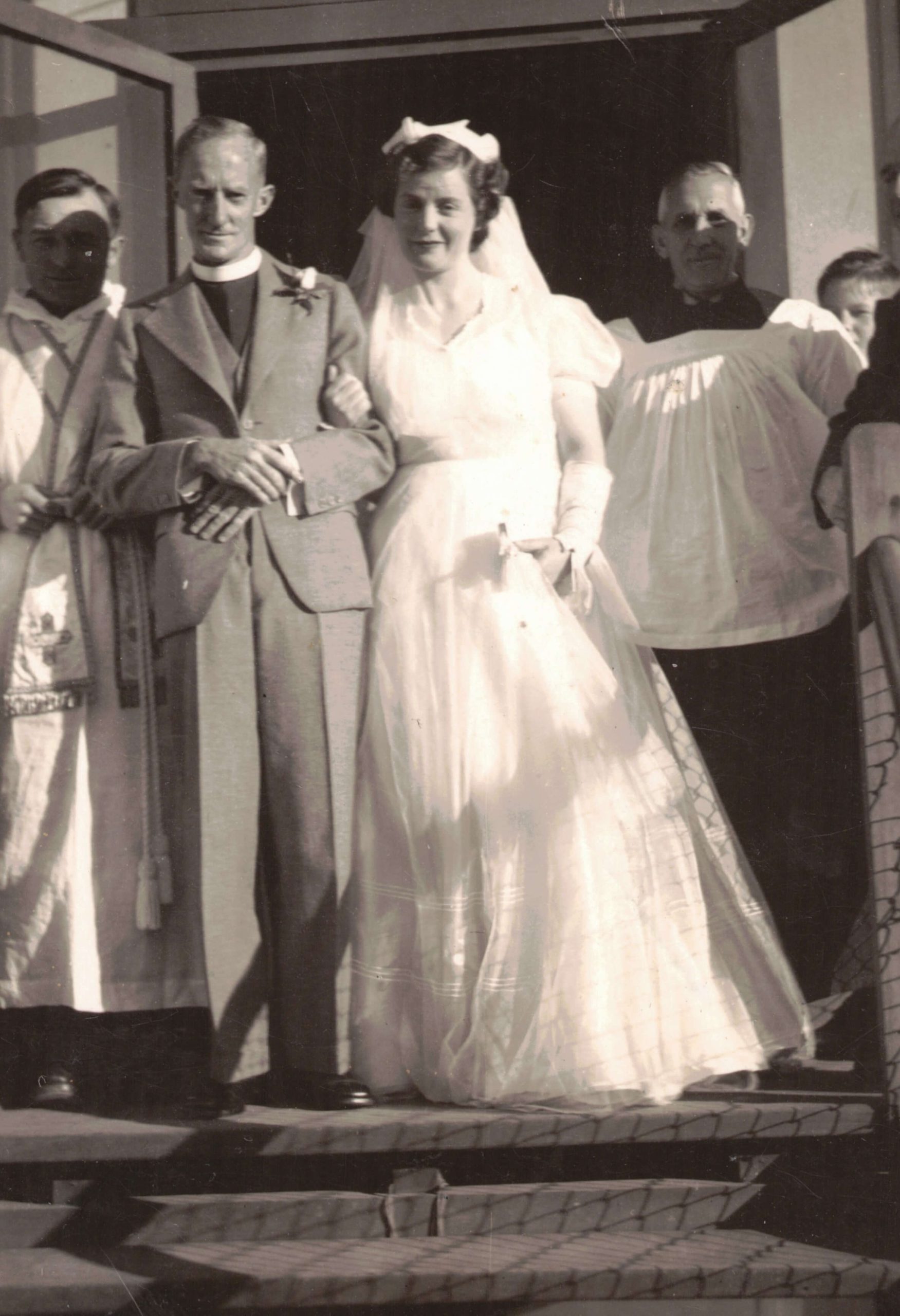 8 June 1943 Wedding Day, Church of the Ascension in Alice Springs